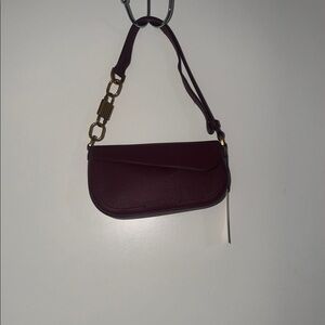 Elegant Purple Shoulder Bag